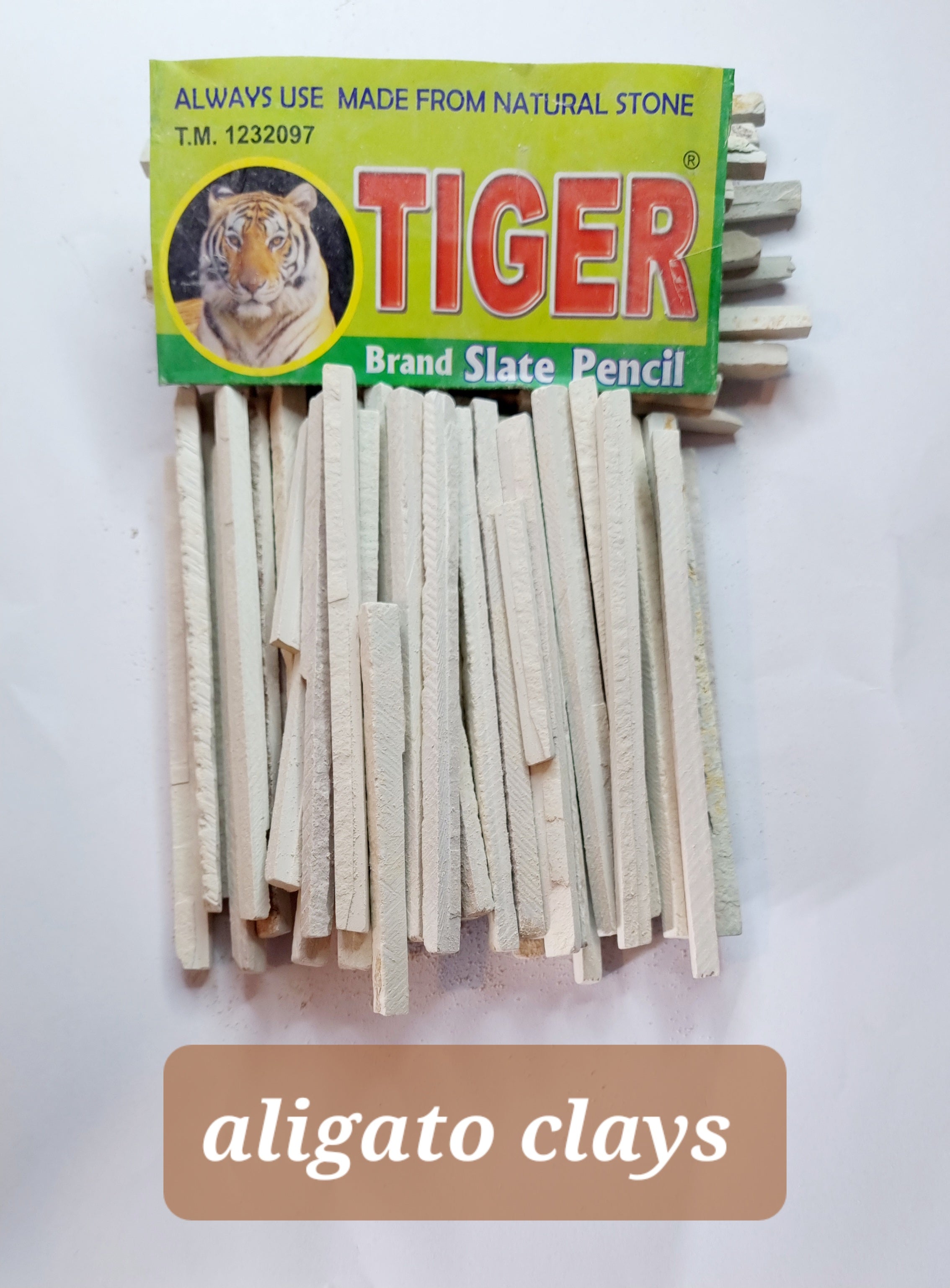 TIGER Brand Broken Slate Pencils – Aligato Lily Clays